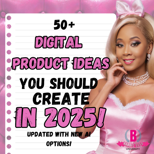 50 DIGITAL PRODUCT IDEAS!