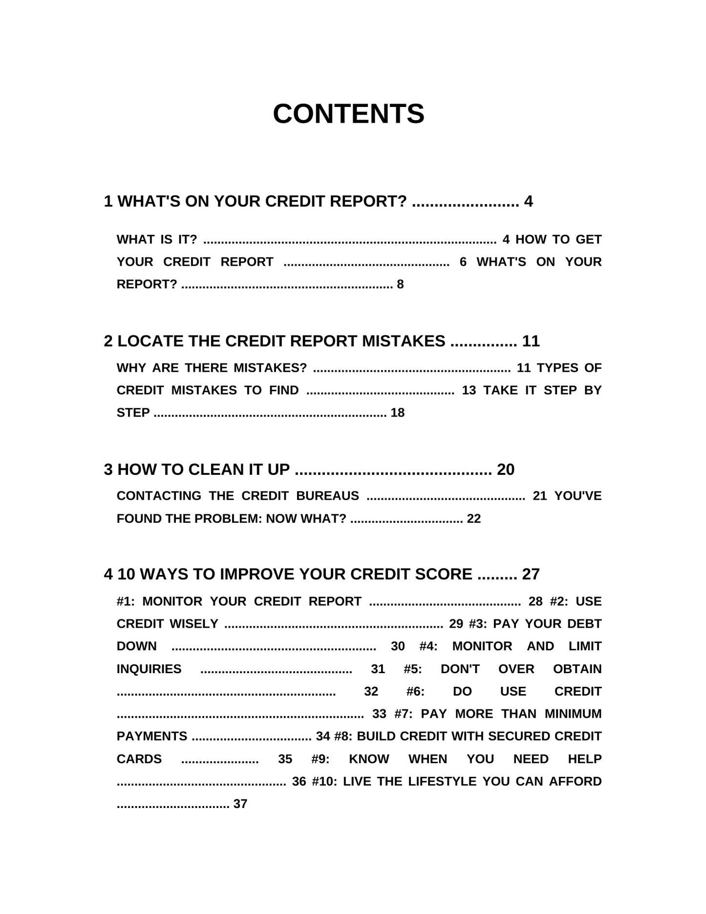 DIY Credit Repair ( 55 PAGES )